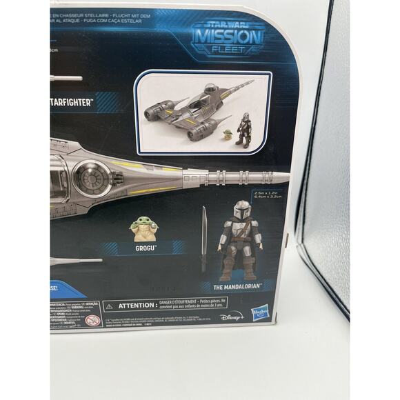 Star Wars Mission Fleet -Mando's N1 Starfighter The Mandalorian & Grogu, New - Picture 8 of 11